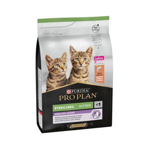 Pro Plan Sterilised Somonlu Kısırlaştırılmış Yavru Kedi Maması 3 kg