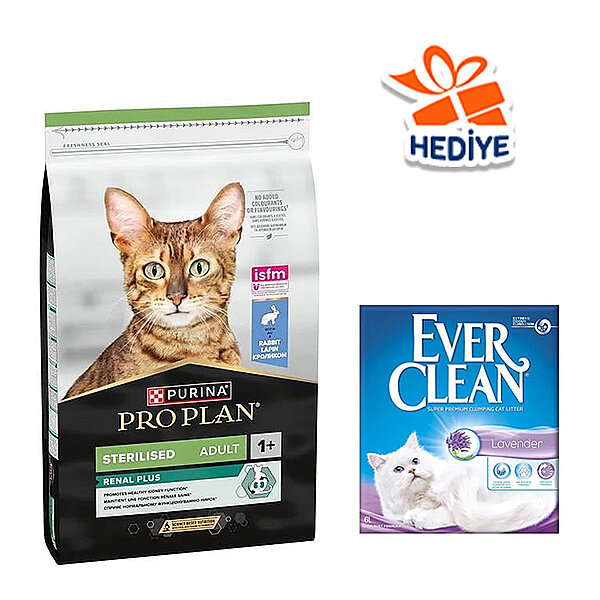 Pro Plan Sterilised Tavşanlı Kısırlaştırılmış Yetişkin Kedi Maması 10 kg