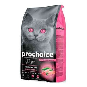Prochoice 37 Tavuklu ve Pirinçli Yavru Kedi Maması 2 kg
