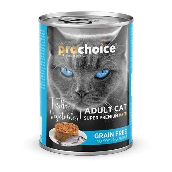 ProChoice Balık Etli ve Sebzeli Kedi Konservesi 400 gr - 1