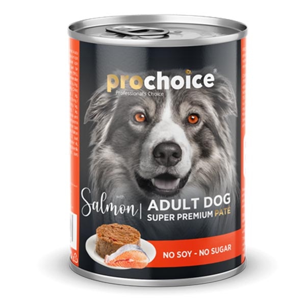 ProChoice Somonlu ve Pirinçli Ezme Yetişkin Köpek Yaş Maması 400 g