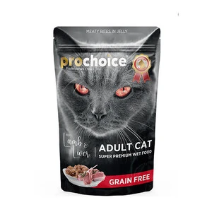 Prochoice Yetişkin Kedi Kuzu&Ciğer Pouch 85 GR