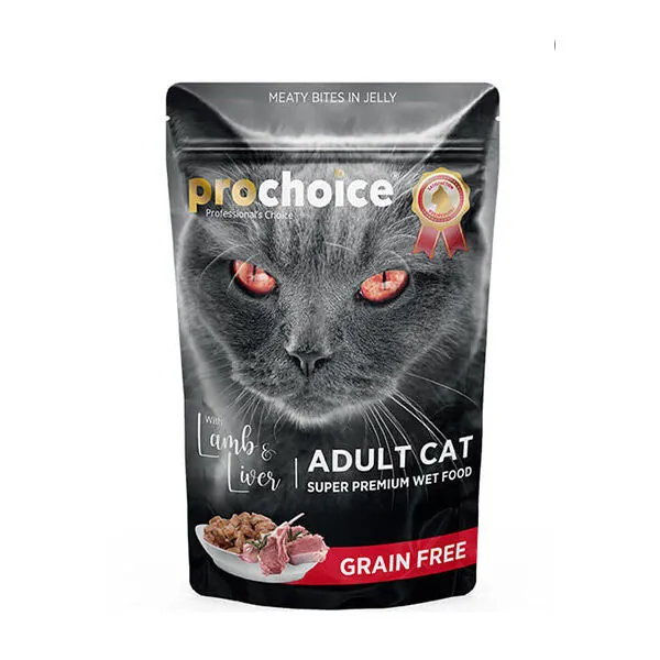 Prochoice Yetişkin Kedi Kuzu&Ciğer Pouch 85 GR - 1