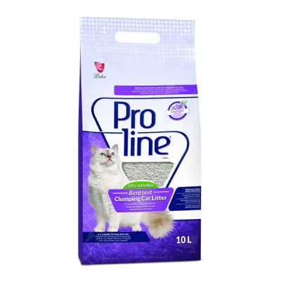 Proline Lavanta Kokulu İnce Taneli Kedi Kumu 10 LT - 1