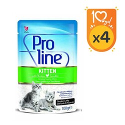 Proline Yavru Kedi Pouch 100 GR x 4 Adet