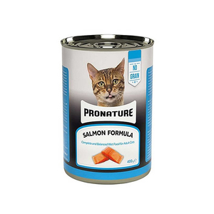 Pronature Tahılsız Somonlu Ezme Yetişkin Kedi Yaş Maması 400 Gr