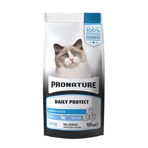 Pronature Yetişkin Kedi Maması (Daily Protect) Hamsili ve Pirinçli 10 KG