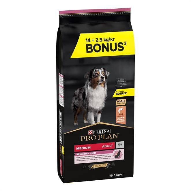 Pro Plan Sensitive Skin Somonlu Yetişkin Köpek Maması 16,5 kg - 1