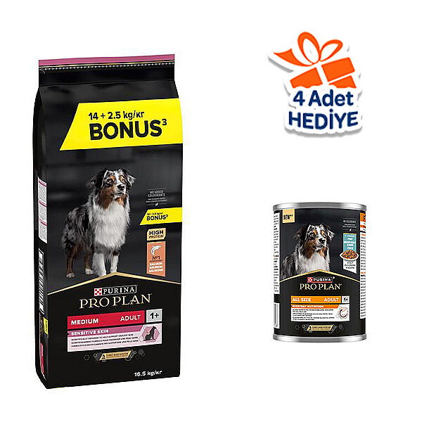 Pro Plan Sensitive Skin Somonlu Yetişkin Köpek Maması 16,5 kg - 2