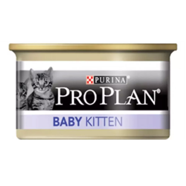 Pro Plan Baby Kitten Tavuklu Yavru Kedi Yaş Maması 85 gr - 1