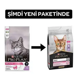 Pro Plan Delicate Hindili Seçici Yetişkin Kedi Maması 3 kg - 2