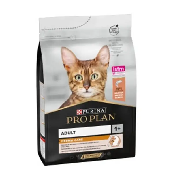 Pro Plan Derma Care Somonlu Tüy Yumağı Önleyici Yetişkin Kedi Maması 10 kg - 2