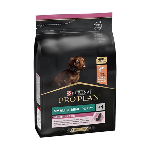 Pro Plan Puppy Small Mini Somonlu Küçük Irk Yavru Köpek Maması 3 kg - 1