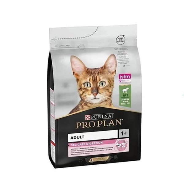 Pro Plan Delicate Kuzu Etli Seçici Yetişkin Kedi Maması 10 kg - 2