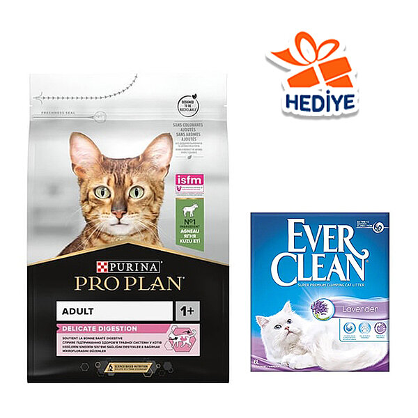 Pro Plan Delicate Kuzu Etli Seçici Yetişkin Kedi Maması 10 kg