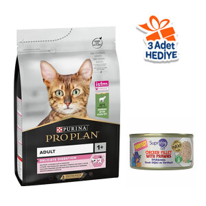 Pro Plan Delicate Kuzu Etli Seçici Yetişkin Kedi Maması 3 kg