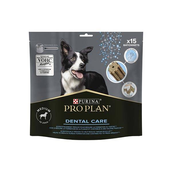 Pro Plan Medium Breed Dental Care 15 Sticks Köpek Ödülü 345 gr - 1