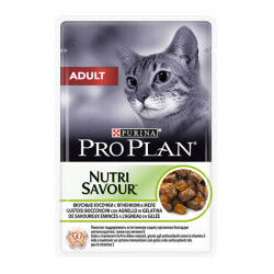 Pro Plan Nutri Savour Kuzu Etli Yetişkin Kedi Yaş Maması 85 gr