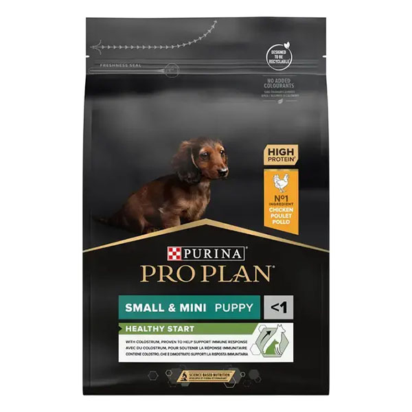 Pro Plan Puppy Small Mini Tavuklu Küçük Irk Yavru Köpek Maması 3 kg - 1