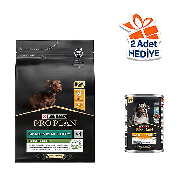 Pro Plan Puppy Small Mini Tavuklu Küçük Irk Yavru Köpek Maması 3 kg - 1
