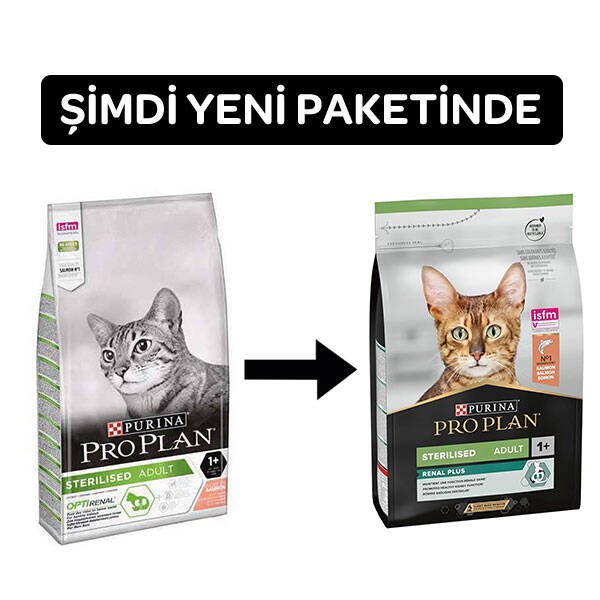 Pro Plan Sterilised Somonlu Kısırlaştırılmış Yetişkin Kedi Maması 10 kg - 2