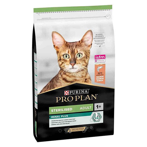 Pro Plan Sterilised Somonlu Kısırlaştırılmış Yetişkin Kedi Maması 10 kg - 1