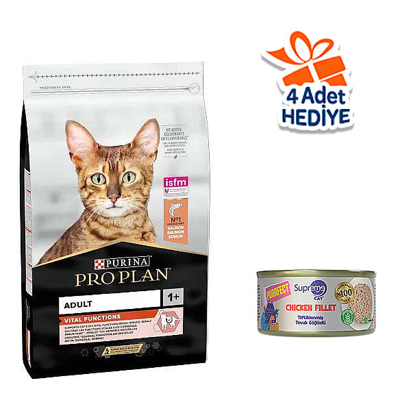 Pro Plan Somonlu Yetişkin Kedi Maması 10 kg