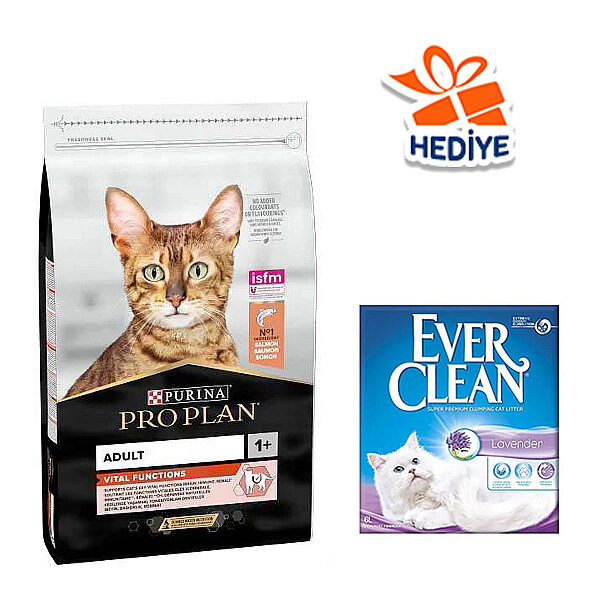 Pro Plan Somonlu Yetişkin Kedi Maması 10 kg