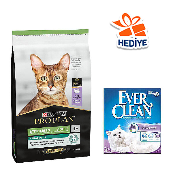 Pro Plan Sterilised Hindili Kısırlaştırılmış Yetişkin Kedi Maması 10 kg