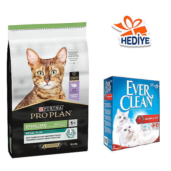 Pro Plan Sterilised Hindili Kısırlaştırılmış Yetişkin Kedi Maması 10 kg