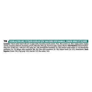 Pro Plan Sterilised Hindili Kısırlaştırılmış Yetişkin Kedi Maması 3 kg - 5