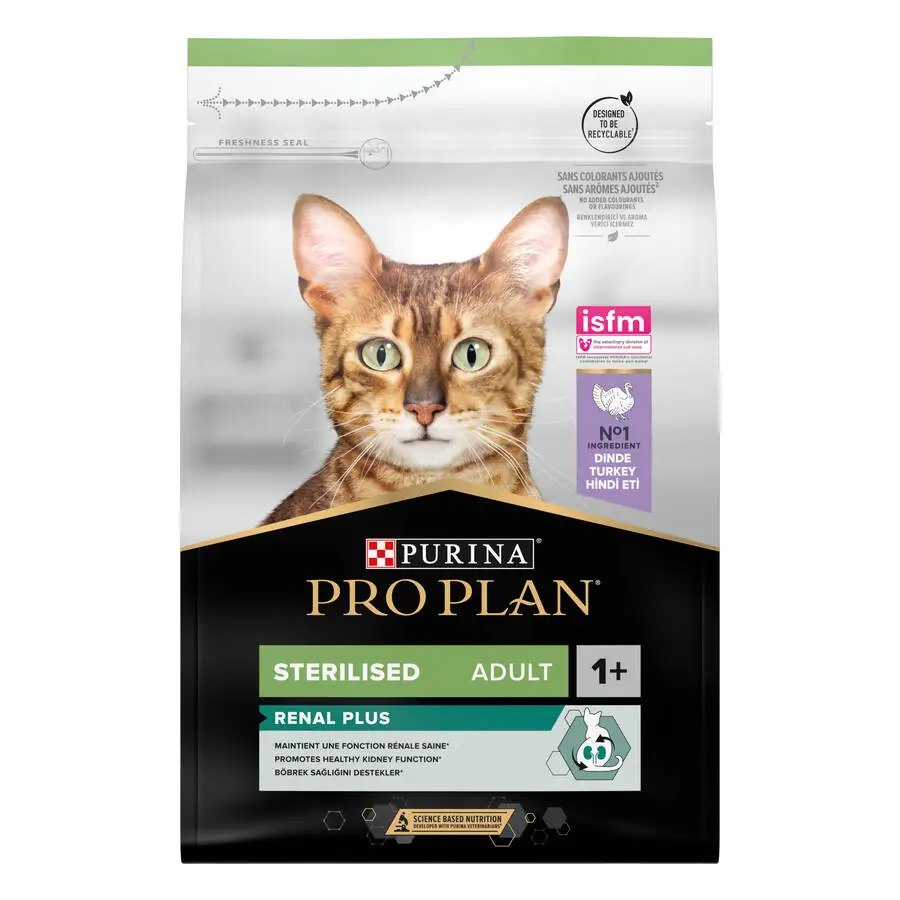 Pro Plan Sterilised Hindili Kısırlaştırılmış Yetişkin Kedi Maması 3 kg - 2