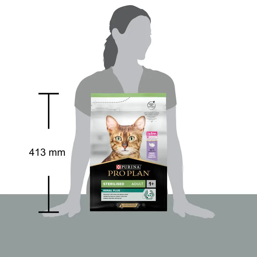 Pro Plan Sterilised Hindili Kısırlaştırılmış Yetişkin Kedi Maması 3 kg - 4