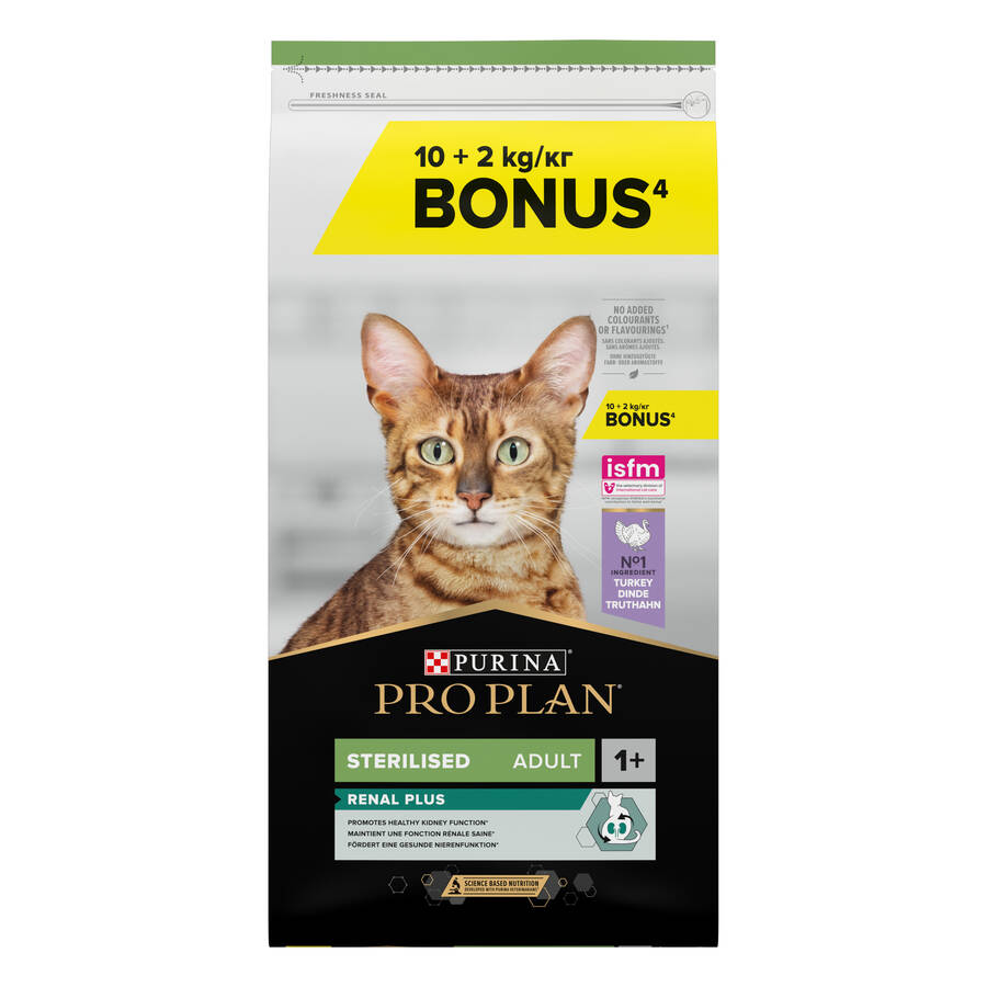 Pro Plan Sterilised Hindili Kısırlaştırılmış Yetişkin Kedi Maması 10 kg + 2 kg HEDİYE! - 2