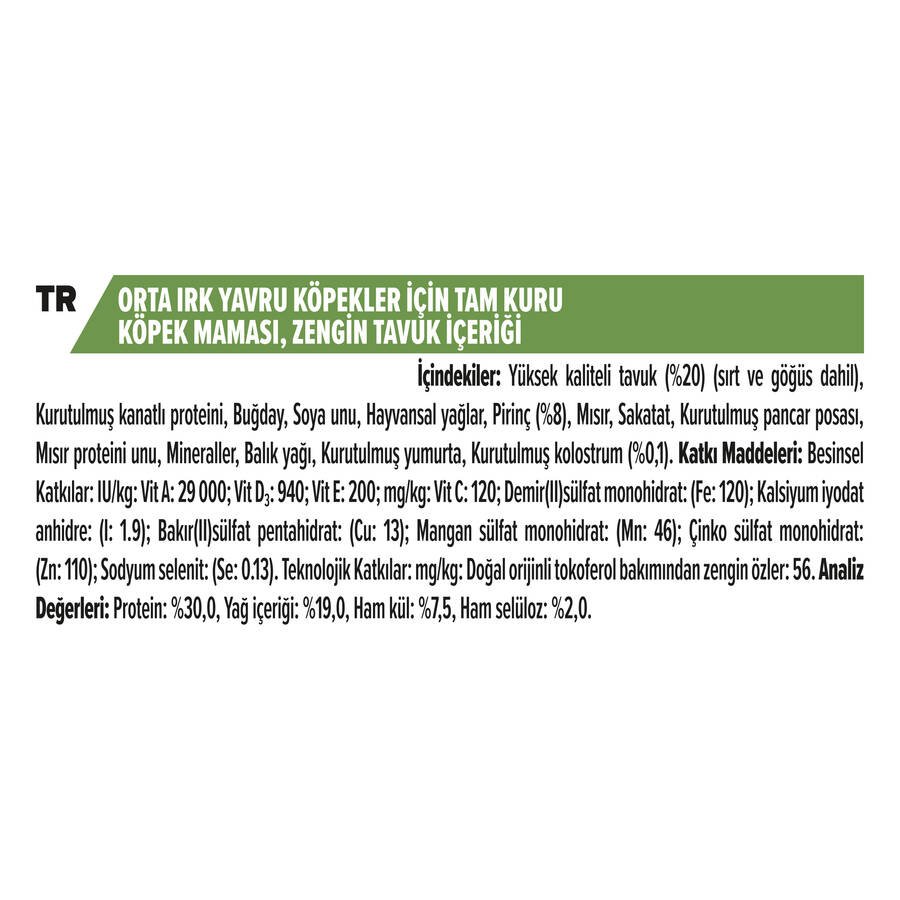 Pro Plan Puppy Healthy Start Tavuklu Yavru Köpek Maması 14 kg - 6