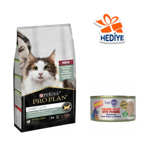 Pro Plan Live Clear Sterilised Somonlu Kısırlaştırılmış Yetişkin Kedi Maması 1,4 kg