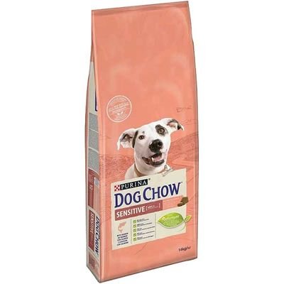 Purina Dog Chow Sensitive Somonlu Köpek Maması 14 KG - 1