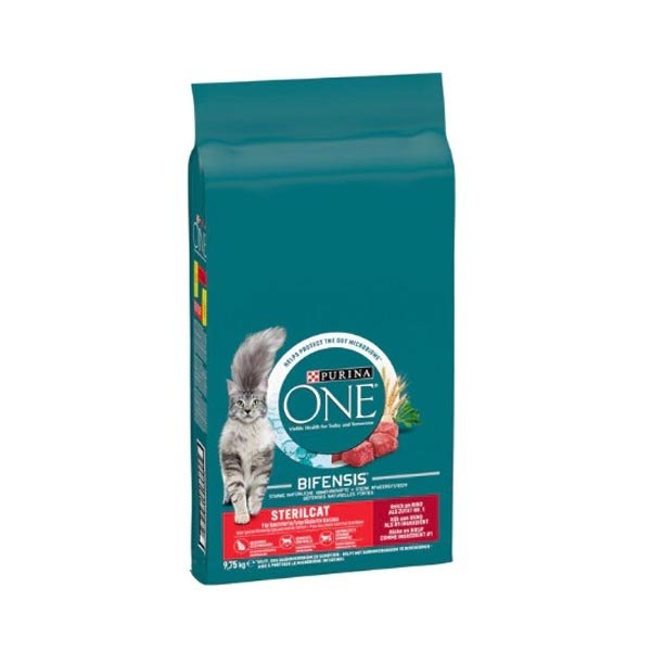 Purina One Sığır Etli Kısırlaştırılmış Kedi Maması 9,75 kg - 1