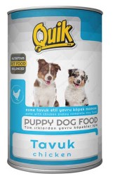 Quik Ezme Tavuklu Yavru Köpek Yaş Maması 400 GR ( 6 AL 5 ÖDE )