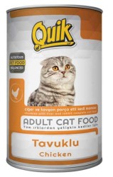Quik Tavuklu Kedi Yaş Maması 415 GR ( 24 AL 20 ÖDE )