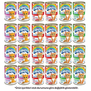 Rainbow Karışık Kedi Yaş Maması 400 gr X 24 Adet