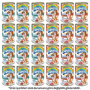 Rainbow Karışık Köpek Yaş Maması 400 gr X 24 Adet