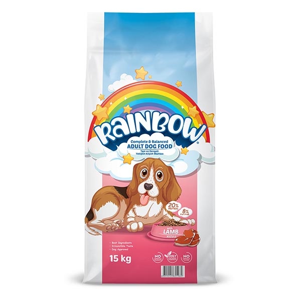 Rainbow Kuzulu Yetişkin Köpek Maması 15 Kg - 2