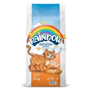 Rainbow Tavuklu Yetişkin Kedi Maması 15 Kg - 2