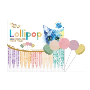 Ranova Kediler için Karışık Lezzetli Lolipop *1.4g *15 Adet