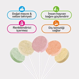 Ranova Kediler için Karışık Lezzetli Lolipop *1.4g *15 Adet - 3