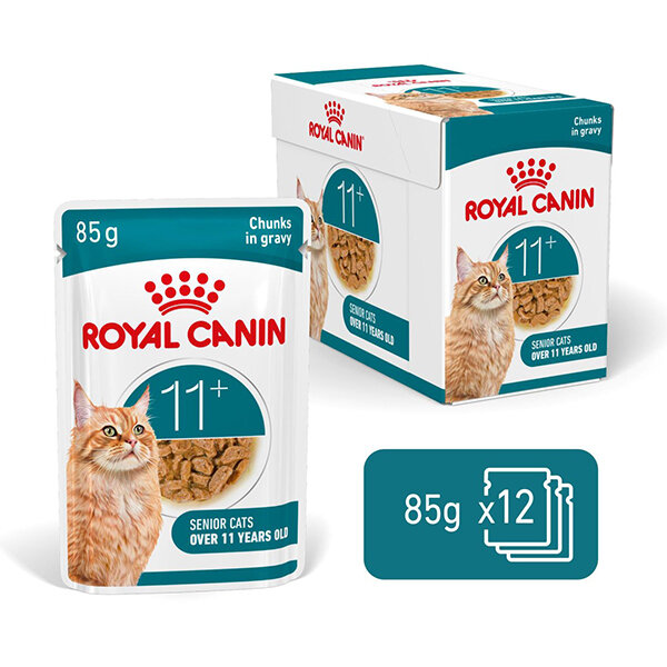 Royal Canin Ageing +11  Yaş Kedi Maması 85 gr * 12 Adet - 1
