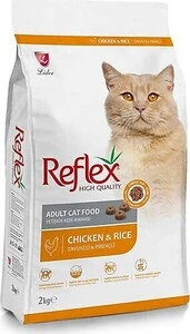 Reflex Tavuklu ve Pirinçli Yetişkin Kedi Maması 2 Kg