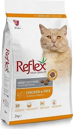 Reflex Tavuklu ve Pirinçli Yetişkin Kedi Maması 2 Kg - 1