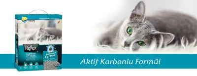 Reflex Aktif Karbonlu Topaklanan Kedi Kumu 6 LT - 2